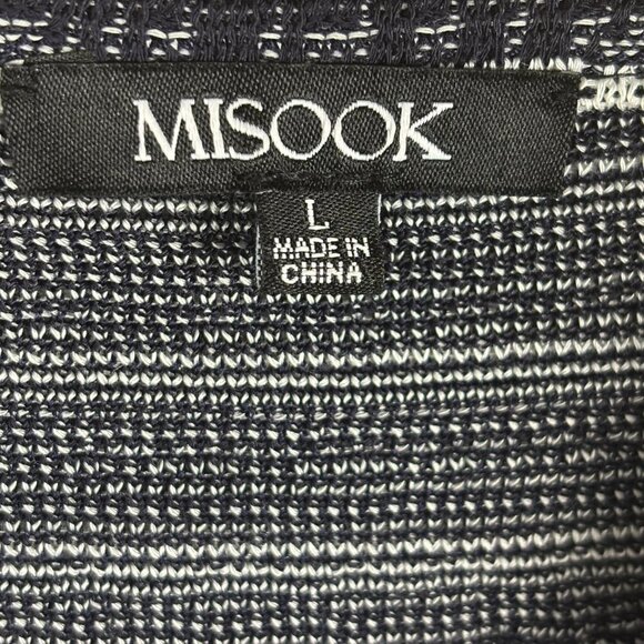 Misook Women Knit Cardigan Sweater Jacket Sz L LongSleeve Business Office Career - Picture 7 of 12